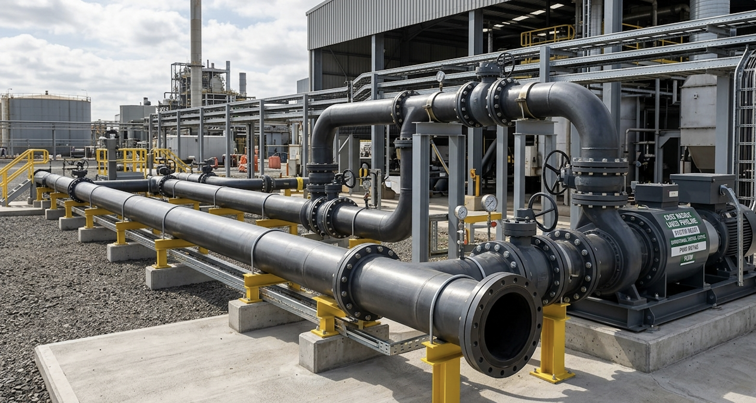 Cast Basalt Pipelines